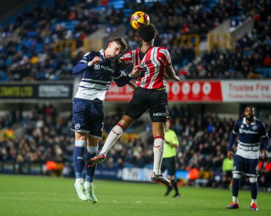 Sheffield United takımından Rhian Brewster 11 Aralık 2024 'te Sheffield United' a karşı oynanan Gökyüzü İddia Şampiyonası maçında topu sürüyor.