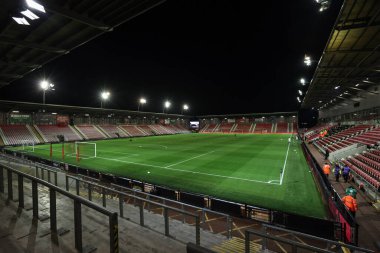 A general view of Leigh Sports Village during the Women's League Cup - Group Stage - Group A Manchester United Women v Newcastle United women at Leigh Sports Village, Leigh, United Kingdom, 11th December 2024 clipart