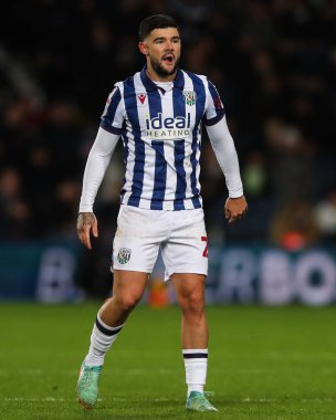 West Bromwich Albion 'dan Alex Mowatt Sky Bet Şampiyonası maçı sırasında West Bromwich Albion, Coventry City' ye karşı The Hawthorns, West Bromwich, İngiltere, 11 Aralık 2024