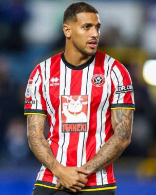 Sheffield United takımından Vinicius Souza, 11 Aralık 2024 'te İngiltere' nin The Den kentinde oynanan Sky Bet Şampiyonası karşılaşmasından önce