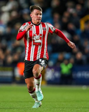 Sheffield United 'dan Jamie Shackleton 11 Aralık 2024' te The Den, Londra, İngiltere 'de Millwall - Sheffield United maçında maç yapıyor.
