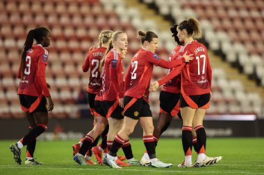 Newcastle 'dan Deanna Cooper bayanlar Lig Kupası - Grup Sahnesi - Grup A Manchester United Women vNewcastle United kadınlarına karşı Leigh Spor Köyü, Leigh, İngiltere, 11 Aralık 2024