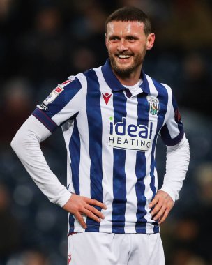 West Bromwich Albion 'dan John Swift 11 Aralık 2024' te West Bromwich Albion, The Hawthorns, West Bromwich, İngiltere 'de Coventry City' ye karşı oynadığı maçta