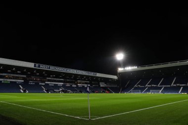 The Hawthorns, West Bromwich Albion 'un evi, West Bromwich Albion maçı öncesinde West Bromwich Albion, Coventry City' ye karşı The Hawthorns, West Bromwich, Birleşik Krallık, 11 Aralık 2024