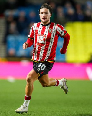 Sheffield United takımından Callum O 'Hare, 11 Aralık 2024' te Sheffield United 'a karşı oynanan Gökyüzü İddia Şampiyonası maçında sahada.