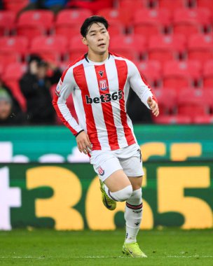 Stoke City 'den Bae Jun-Ho, Stoke City - Cardiff City maçında 14 Aralık 2024' te Bet365 Stadyumu, Stoke-on-Trent 'te karşı karşıya geldi.
