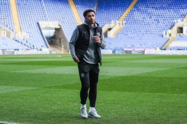 Blackpool 'dan Jordan Lawrence-Gabriel, 14 Aralık 2024' te İngiltere 'nin Reading şehrinde oynanan Sky Bet Lig 1 maçı öncesinde Seçilmiş Araba Kiralama Stadyumu' na geldi.
