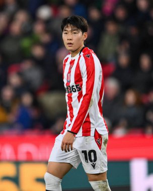 Stoke City 'den Bae Jun-Ho, Stoke City - Cardiff City maçında 14 Aralık 2024' te Bet365 Stadyumu, Stoke-on-Trent 'te karşı karşıya geldi.