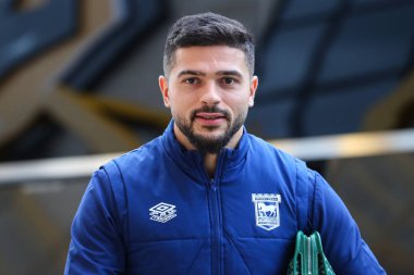 Ipswich Town 'dan Sam Morsy, 14 Aralık 2024' te Wolverhampton Wanderers ile Ipswich Town arasında oynanan Premier League maçı öncesinde geldi.