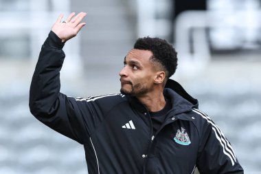 Newcastle United takımından Jacob Murphy, Premier League maçı sırasında St.James 's Park, Newcastle, İngiltere' de oynanan Newcastle United - Leicester City maçına geldi.