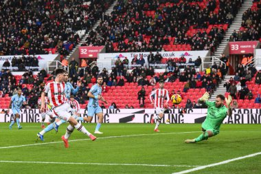 Stoke City 'den Andy Moran, Stoke City' nin Cardiff City 'e karşı oynadığı 14 Aralık 2024' teki Stoke-on-Trent Stadyumu maçında 1-0 berabere kaldı.