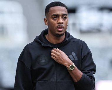 Newcastle United takımından Joe Willock, Premier Lig karşılaşması sırasında St.James 's Park, Newcastle, İngiltere' de oynanan Newcastle United - Leicester City maçına geldi.