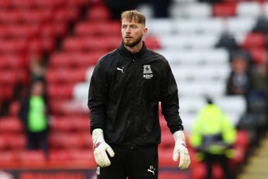 Plymouth Argyle takımının Conor Hazard maçı öncesinde Sheffield United ile Plymouth Argyle Bramall Lane, Sheffield, İngiltere, 14 Aralık 2024