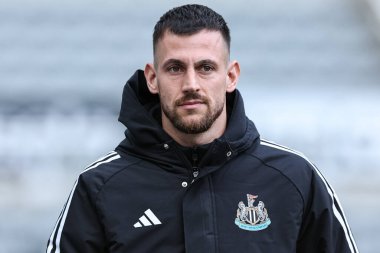 Newcastle United takımından Martin Dbravka, Premier League maçı sırasında St.James 's Park, Newcastle, İngiltere' de 14 Aralık 2024 'te Newcastle United ile Leicester City maçına geldi.