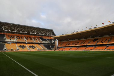 Wolverhampton Wanderers 'ın evi olan Molineux' nun genel kanalı, 14 Aralık 2024 'te İngiltere' nin Molineux kentinde oynanan Premier League karşılaşması öncesinde Wolverhampton Wanderers Ipswich Town 'a karşı.
