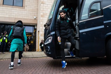 Wolverhampton Wanderers takımından Rayan At-Nouri, İngiltere 'nin Wolineux kentinde 14 Aralık 2024' te oynanan Premier League karşılaşması öncesinde geldi.