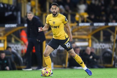 Wolverhampton Wanderers takımından Matheus Cunha 14 Aralık 2024 'te Wolverhampton Wanderers ile Ipswich Town arasında oynanan Premier League maçında