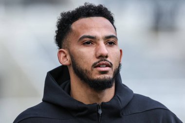 Newcastle United takımından Lloyd Kelly, Premier League karşılaşması sırasında St.James 's Park, Newcastle, İngiltere' de oynanan Newcastle United - Leicester City maçına geldi.