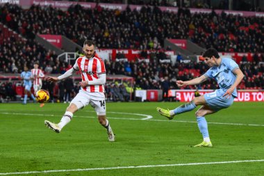 Cardiff City 'den Callum O' Dowda, Stoke City ile Cardiff City arasındaki 14 Aralık 2024 'te oynanan Bet365 Stadyumu' nda oynanan Gökyüzü İddia Şampiyonası maçında gol atıyordu.