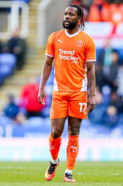 Blackpool 'dan Josh Onomah, 14 Aralık 2024' te İngiltere 'de oynanan ve Blackpool' a karşı oynanan Gökyüzü İddia Ligi 1 karşılaşmasında izliyor.