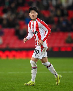 Stoke City 'den Bae Jun-Ho, Stoke City - Cardiff City maçında 14 Aralık 2024' te Bet365 Stadyumu, Stoke-on-Trent 'te karşı karşıya geldi.