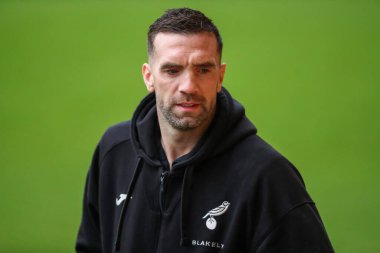 Shane Duffy of Norwich City arrives at Carrow Road prior to during the Sky Bet Championship match Norwich City vs Burnley at Carrow Road, Norwich, United Kingdom, 15th December 2024 clipart