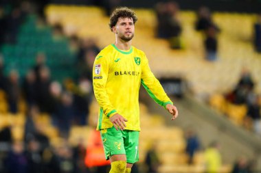 Norwich City 'den Emiliano Marcondes, 15 Aralık 2024' te Norwich City, Norwich Road, İngiltere 'de Burnley' e karşı oynanan Gökyüzü İddia Şampiyonası maçında yenilen takımlar karşısında üzgün görünüyor.
