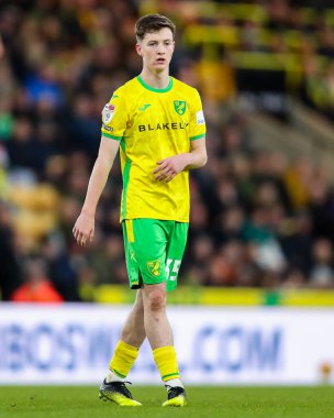 Norwich City 'den Kellen Fisher, 15 Aralık 2024' te Norwich City, Norwich Road 'da Burnley' e karşı oynanan Sky Bet Şampiyonası maçına bakıyor.