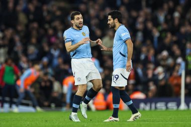 Manchester City 'den Mateo Kovaciç, 15 Aralık 2024' te Etihad Stadyumu 'nda Manchester City ile Manchester United arasındaki Premier League maçında takımına lkay Gundogan komutası verdi.
