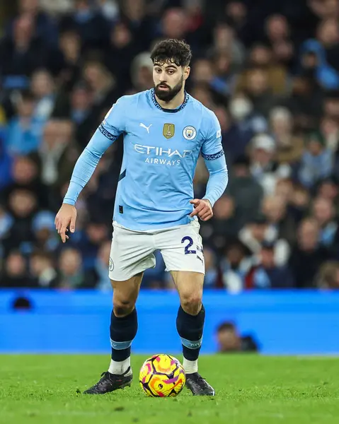 Manchester City 'den Josko Gvardiol, Manchester City ile Manchester United maçında 15 Aralık 2024' te Etihad Stadyumu 'nda karşı karşıya geldi.