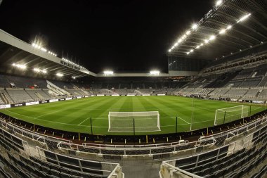 St. James Park 'ın genel görünümü, 18 Aralık 2024' te İngiltere, Newcastle 'daki St. James' s Park 'ta Newcastle United' a karşı oynanan Carabao Kupası Çeyreği Finali öncesinde.