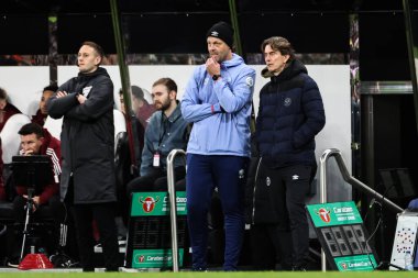 Thomas Frank, 18 Aralık 2024 'te İngiltere, Newcastle' daki St. James 's Park' ta Brentford 'a karşı oynanan Carabao Kupa Çeyreği Finali' nde teknik direktör.