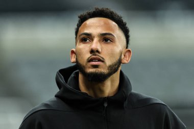 Newcastle United 'dan Jamaal Lascelles, 18 Aralık 2024' te St. James 's Park, Newcastle, İngiltere' de oynanan Carabao Kupa Çeyrek Finali 'nde Brentford' a karşı oynuyor.