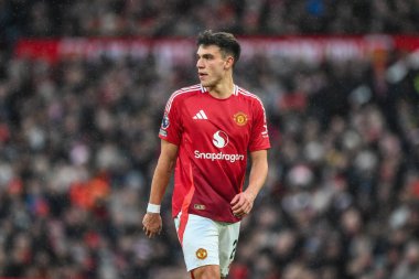 Manchester United 'ın 22 Aralık 2024' te Old Trafford, Manchester, İngiltere 'de oynadığı Premier League maçında Manuel Ugarte ile Bournemouth karşı karşıya geldi.