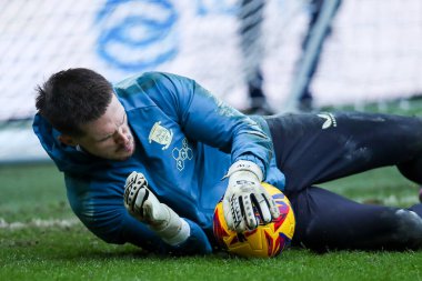 Preston North End 'den Freddie Woodman, 21 Aralık 2024' te Londra Matrade Loftus Road 'da Queens Park Rangers ve Preston North End maçından önce ısınıyor.