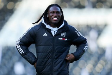 Fulham 'dan Adama Traore, Premier League maçından önce Craven Cottage, Londra' daki Fulham-Southampton maçı öncesinde 22 Aralık 2024 'te Craven Cottage, İngiltere' ye geldi.