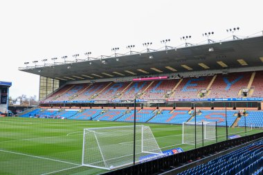 Burf Moor Stadyumu Gökyüzü İddia Şampiyonası 'ndan önce Burnley, Watford' a karşı Turf Moor, Burnley, İngiltere, 21 Aralık 2024