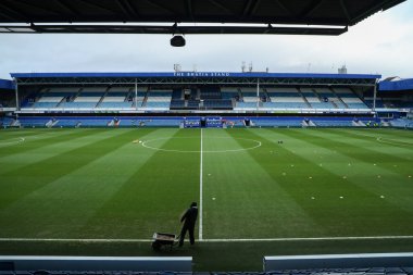21 Aralık 2024 'te Londra Matrade Loftus Yolu' nda Queens Park Rangers ve Preston North End arasındaki Sky Bet Şampiyonası öncesi Matrade Loftus Yolu 'nun genel görüntüsü.