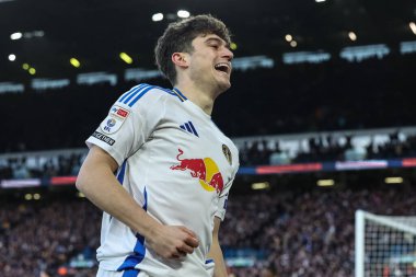 Leeds United takımından Dan James, 21 Aralık 2024 'te Leeds, İngiltere' deki Elland Road, Leeds 'de oynanan Sky Bet Şampiyonası maçında 1-0' lık galibiyet golünü kutluyor.