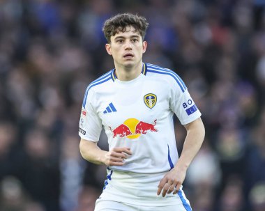 Leeds United takımından Dan James, Leeds United ile Oxford United maçında 21 Aralık 2024 'te Elland Road, Leeds, İngiltere' de karşılaştı.