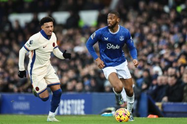 Everton 'dan Beto, 22 Aralık 2024' te Goodison Park, Liverpool, İngiltere 'de oynanan Premier League karşılaşmasında Everton ve Chelsea karşı karşıya geldi.