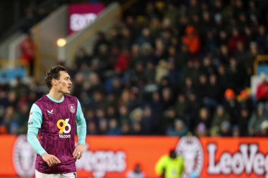 Burnley 'den Connor Roberts 21 Aralık 2024' te Burnley, Burnley, İngiltere 'de Watford' a karşı oynadığı Gökyüzü İddia Şampiyonası maçında takım arkadaşını cesaretlendiriyor.