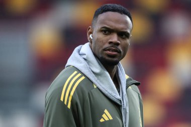 Nottingham Ormanı 'ndan Carlos Miguel, 21 Aralık 2024' te İngiltere 'deki Gtech Community Stadyumu' nda oynanan Premier League karşılaşması Brentford vs Nottingham Ormanı öncesinde geldi.