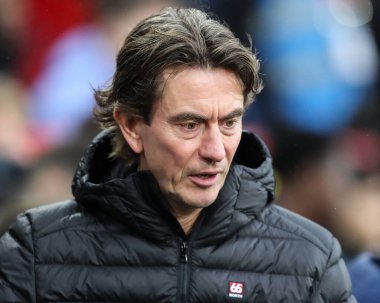 Brentford Premier League maçında Thomas Frank teknik direktörü Brentford Nottingham Forest 'a karşı The Gtech Community Stadyumu, Londra, 21 Aralık 2024