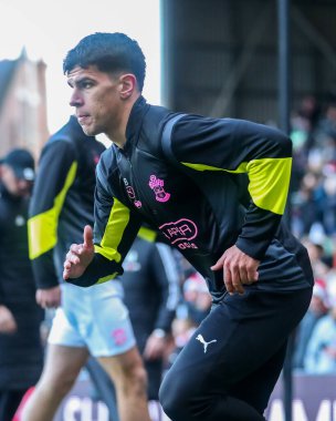 Mateus Fernandes of Southampton warms up prior to the Premier League match Fulham vs Southampton at Craven Cottage, London, United Kingdom, 22nd December 2024 clipart