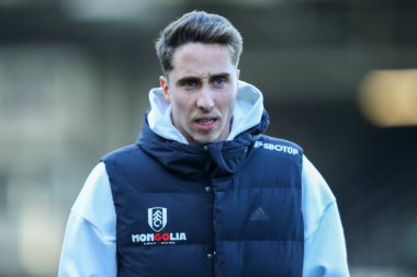 Fulham 'dan Steven Benda, Premier League maçından önce Craven Cottage, Londra, 22 Aralık 2024' te oynanan Premier League maçından önce Craven Cottage 'a geldi.