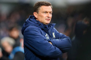 Preston North End 'den Paul Heckingbottom, 21 Aralık 2024' te Londra Matrade Loftus Yolu 'nda Queens Park Rangers ve Preston North End arasındaki Gökyüzü İddia Şampiyonası maçında görülüyor.