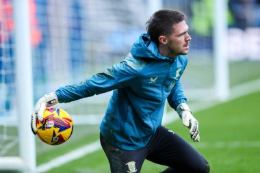 Preston North End 'den Freddie Woodman, 21 Aralık 2024' te Londra Matrade Loftus Road 'da Queens Park Rangers ve Preston North End maçından önce ısınıyor.