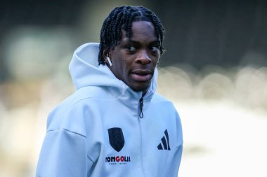 Fulham 'dan Issa Diop, Premier League maçından önce Craven Cottage' a geldi. Fulham, Southampton 'a karşı. Londra Craven Cottage, 22 Aralık 2024