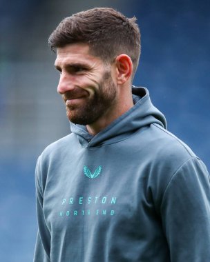 Preston North End 'den Ched Evans 21 Aralık 2024' te Londra Matrade Loftus Road 'da Queens Park Rangers - Preston North End maçından önce Matrade Loftus Road' a vardı.